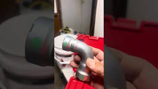 Milwaukee Pro Press Tools Part 03  Installing Water Line With Viega 90 Degree Fittings [upl. by Irtimd]