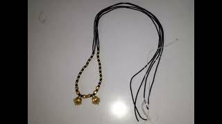 Increase Size Of Your Mangalsutra tutorial mangalsutra mangalsutradesign [upl. by Kensell]