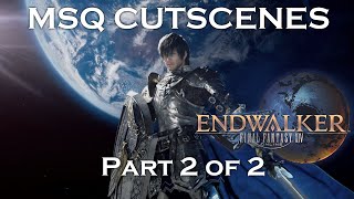 FFXIV Endwalker 60 Main Scenario Cutscenes 22 [upl. by Bundy]