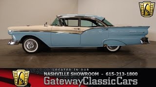 1957 Ford Fairlane 500 Gateway Classic CarsNashville172 [upl. by Arissa922]