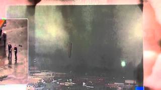 Video of 4312 Dallas tornado picking up semitrucks [upl. by Kingsly]