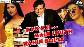 Kyo Ki Main Jhuth Nahin Bolta Full Movie  Comedy Movie  Govinda Sushmita Sen Anupam Kher [upl. by Dnaltiac]