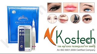 How To Use Premium Charmant Digital Device For Permanent Makeup  For Eyes Brows  For Lip Colour [upl. by Armahs259]