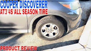 ✅ Cooper Discoverer AT3 4S AllSeason 21570R16 100T Tire 🔴 [upl. by Atterual]