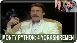 THE FOUR YORKSHIREMEN Americans React to Monty Python [upl. by Nosduj]