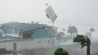 Extreme 4K Video of Category 5 Hurricane Michael [upl. by Grose219]