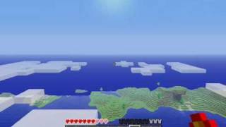 Minecraft  Suborbital SelfLaunch fail [upl. by Ahsiemaj]