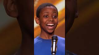 Malakais heavenly vocals win Simons Golden Buzzer  Auditions  BGT 2023  shorts [upl. by Arenahs]