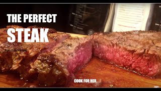 HOW TO COOK THE PERFECT STEAK IN THE OVEN [upl. by Brandt]