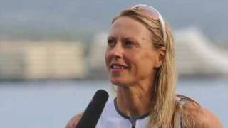 Ironman Hawaii 2009  Interview Sandra Wallenhorst [upl. by Acinot]