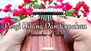 Pergi Hilang dan Lupakan  Remember of Today Kalimba Cover with Tabs [upl. by Freed773]