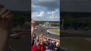 Hamilton vs Verstappen crash on Hungaroring 🇭🇺🏎️ f1 hamilton verstappen hungary hungaroring [upl. by Cornish]