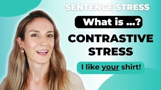 Contrastive Stress  Sentence Stress  English Pronunciation [upl. by Nets166]