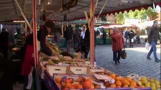 Buxtehude  Wochenmarkt in der Altstadt [upl. by Itisahc]