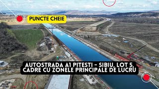 Autostrada A1 Pitesti  Sibiu Lot 5 Filmari in puncte cheie  Webuild  16032024 [upl. by Huda]