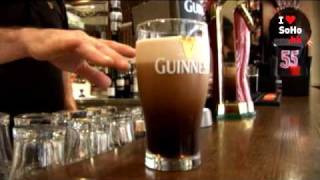 How to Pour the Perfect Pint of Guinness [upl. by Hgielra590]