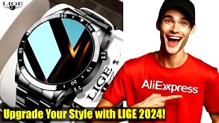 Ultimate Fitness Tracker LIGE 2024 Smart Watch Review and Unboxing [upl. by Hutchison]