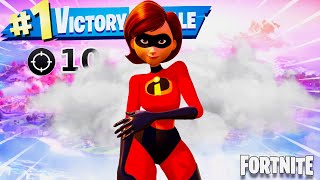 NEW MRS INCREDIBLEELASTIGIRL Skin Gameplay In Fortnite [upl. by Carmel493]