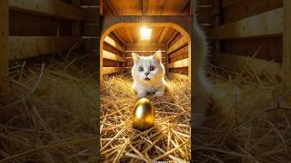 Golden Egg Heist The Cat’s Sneaky Scheme 😼🥚🐔 [upl. by Ramu]