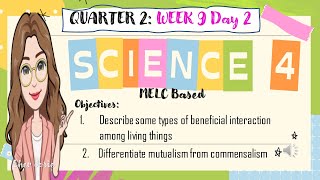 Science 4 Quarter 2 Week 9 Day 2 Beneficial Interactions among Living Things [upl. by Alyac460]