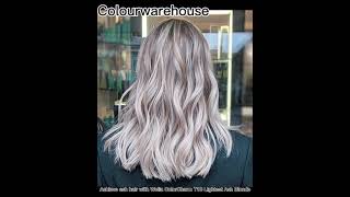 ashblonde hair at home with Wella Color Charm T18 Lightest Ash Blonde Hair Dye [upl. by Durtschi]