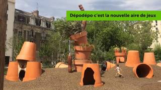 Une aire de jeux imaginée par Claude Ponti au Jardin des plantes [upl. by Eirdua799]