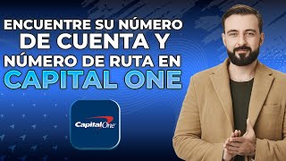 Cómo Encontrar Tu Número De Cuenta Y Número De Ruta En La Aplicación De Capital One Actualización 2 [upl. by Ethelin]