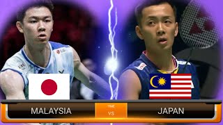 Badminton Lee Zii Jia MALAYSIA vs JAPAN Kenta Nishimoto Mens Singles [upl. by Uot734]