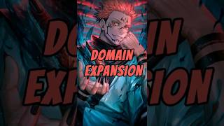 SUKUNAS DOMAIN EXPANSION EXPLAINED shorts anime jujutsukaisen sukuna [upl. by Magavern330]