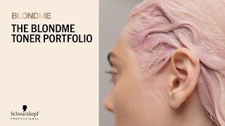 Get to know The BLONDME Toner Portfolio [upl. by Eendys]