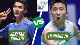 Jonatan CHRISTIE vs LU Guang Zu  LINING China Masters 2024 R16 [upl. by Welcome]