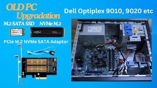 PCIe Adaptor NVMe M2 SSD How to Upgrade OLD PC Dell OptiPlex 9010 9020 Fast PerformanceHDAMSTech [upl. by Trebma]