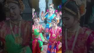 Maha ganapathim song dance dancemusic grupdance kuchipudi shorts viralshort trandingshorts [upl. by Mohamed11]