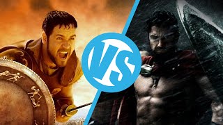 300 VS Gladiator  Movie Feuds ep36 [upl. by Jaqitsch]