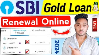 SBI gold loan renewal kaise kareSBI gold loan renewal processState bank of india gold loan renewal [upl. by Mable785]