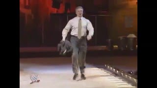 Vince McMahon shreds his quads  WWE Camp edition [upl. by Niloc]