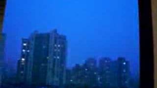 crazy lightning and thunder in shanghai [upl. by Kleper553]