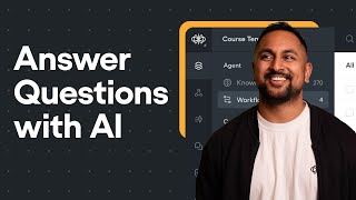 Answer questions with AI in Voiceflow 2024 1080p [upl. by Yanej]