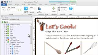 Create Interactivity Using Actions in Lectora Inspire V11 [upl. by Dihsar]