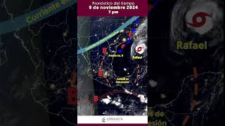 Pronóstico del tiempo pronóstico pronosticodeldia lluvia clima [upl. by Stavros523]