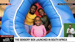 Portable therapeutic environment ‘The Sensory Box’ launched in SA [upl. by Reffinej75]