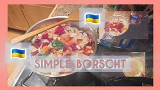 Crave for BORSCHT Soup Ukranian Inspired 🇺🇦💙💛 borscht ukraine [upl. by Brita218]