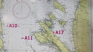 Distanzen abnehmen auf einer Seekarte Navigation  Küstenpatent B  AC Nautik [upl. by Copland]