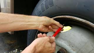 RV Repair RV Tire Balancing Beads Be Sure the Correct Valve Cores Get Installed [upl. by Nairrad]