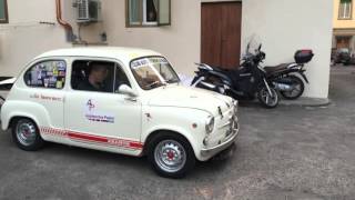 Abarth 850 TC 1961 di Papini mentre esce dallofficina [upl. by Hen123]