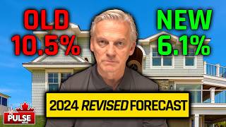 CREA Downgrades Housing Forecast Market Predictions for 2024 [upl. by Warford]