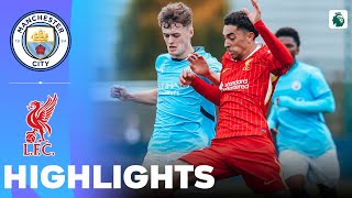 Manchester City vs Liverpool  Highlights  U18 Premier League 02112024 [upl. by Cilegna]