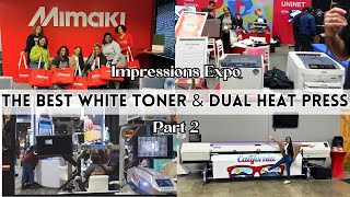 The Best White Toner Printer Full Review of iColor 560 amp 650  New Stahls Dual Heat Press [upl. by Liahkim]