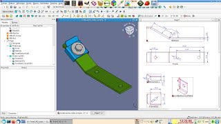 FreeCAD 019 débutants  bride serrecâble version simple [upl. by Mosier]