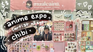 Tabling at the First EVER Anime Expo Chibi Artist Alley 2022 [upl. by Dhiren]